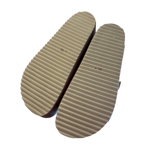 Intentionally Blank Cooper-2 Leather Platform Sandal Women's 40/9.5 Chestnut NEW - Picture 9 of 10